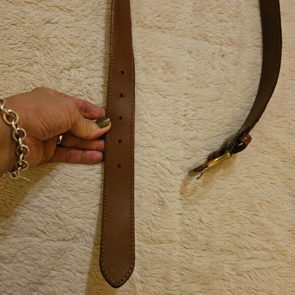 Nanni Milano Made in Italy Brown woven 80/32 belt. Artzy. Boho. Cottagecore - Picture 11 of 15